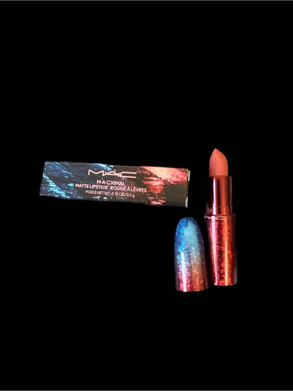 MAC Maximal Matte Lipstick Café Mocha Silky Matte NIB